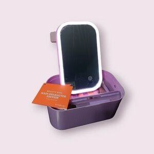 Ulta Purple Beauty Box with LED Mirror